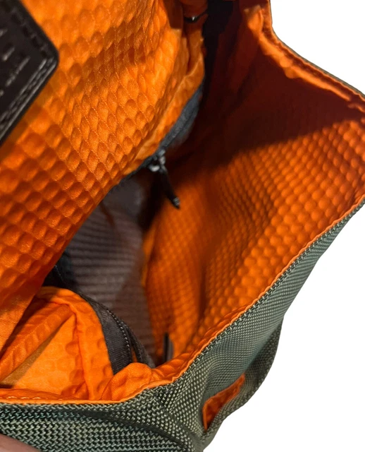 Tumi Alpha Bravo Barstow Crossbody Bag Green Nylon Travel Small Mens Bag 8