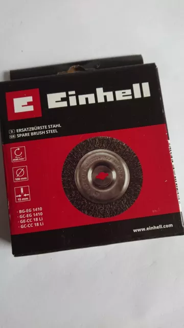 Original Einhell Ersatzbürste Stahl - Für BG-EG 1410 oder GE-CC 18 Fugenreiniger