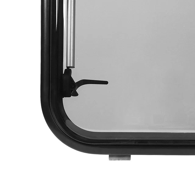 RV Emergency Window Travel Trailer Window With Coating Shade Insect Net Privacy