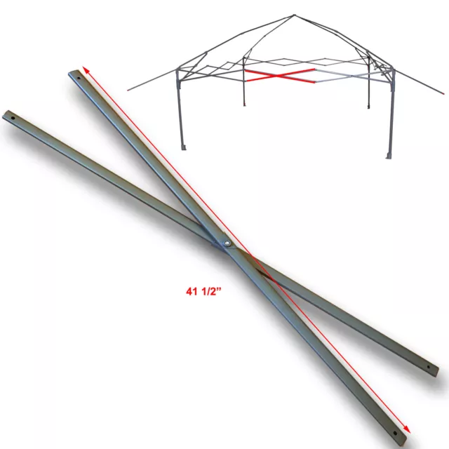 Coleman 13x13 Instant Eaved Shelter Canopy Costco Middle TRUSS Bar Parts 41 1/2"