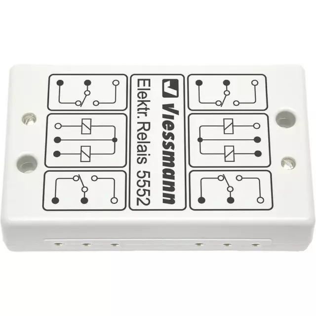 Viessmann 2 x 2UM Elektronisches Relais (5552)