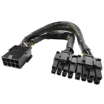 Cavo di estensione scheda video 6 PIN 4 PIN 92g BTC Dual USB 3.0 Expander Luce LED 