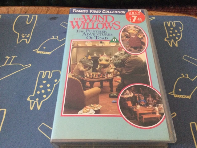 WIND IN THE Willows - The Further Adventures Of Toad (VHS) £6.00 ...