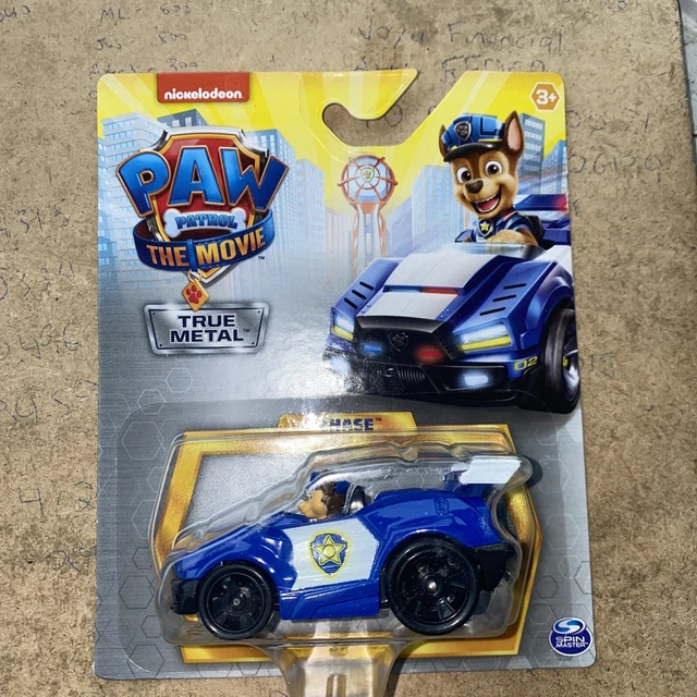 Spin Master Paw Patrol Chase - Auto Diecast In Metallo Scala 1:55, 8 Cm, Giocattolo Ufficiale - 6