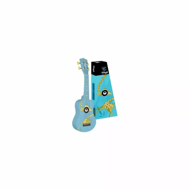 Stagg US-GIRAFFE Traditionelle Sopran - Ukulele - inkl. Tasche