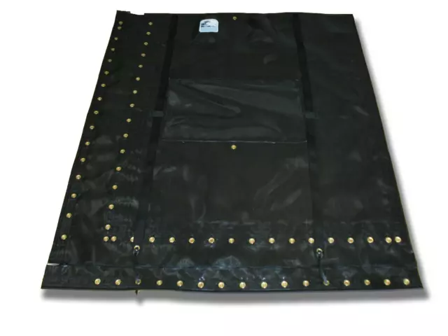 Prindle 18-2 / 19 Side Lace Catamaran Trampoline - Black Mesh - Made in the USA!