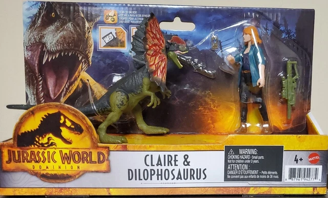 Jurassic World Dominion Claire Und Dilophosaurus Mensch Und Dino Pack