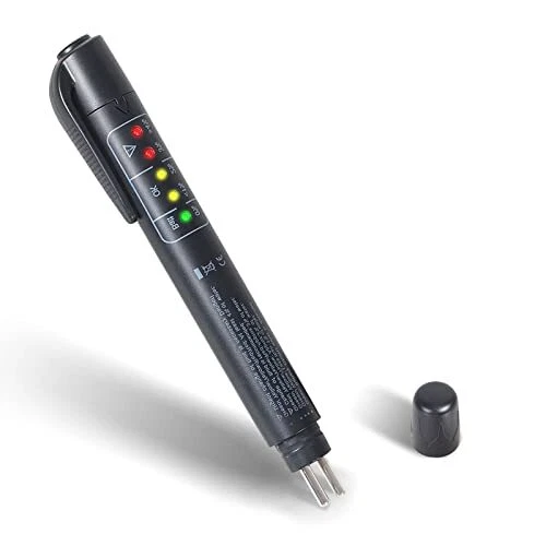 ‎KINGBOLEN Brake Fluid Tester with 5 LED IndicatorsDOT 3 DOT 4 DOT 5.1 Brake ...