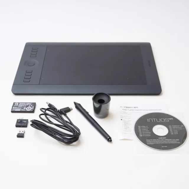 Wacom Intuos Pro PTH-651 Medium Pen & Touch Tablet Japan