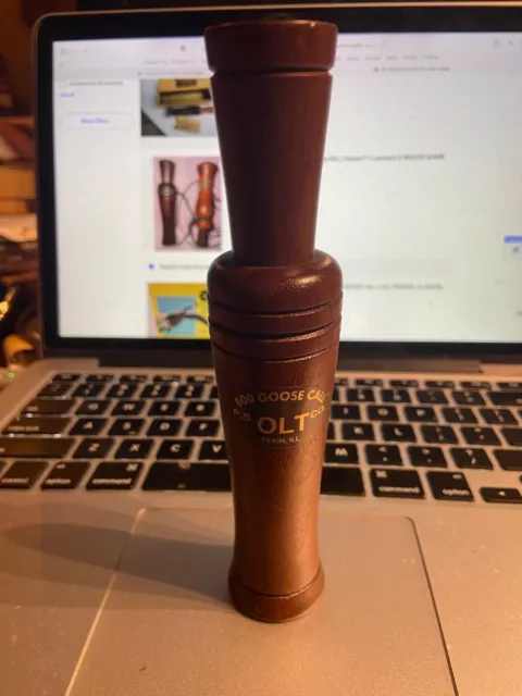 Vintage P.S. Olt 800 Goose Call Rosewood