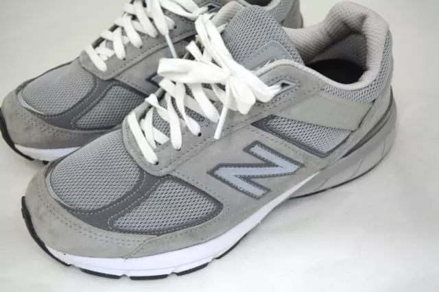 Womens NEW BALANCE 990 v5 Grey Sneakers Lifestyle Shoes USA Size 9 D