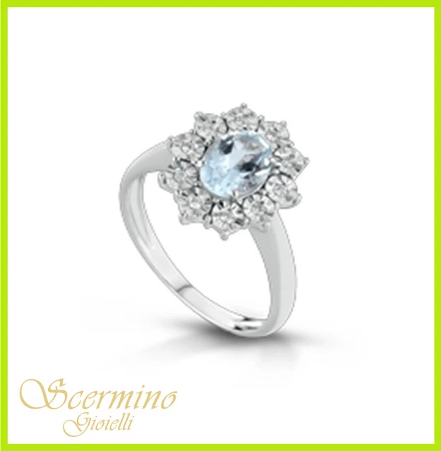 Bracciale Con Perline Di Acquamarina Blu Cielo Da 13 Mm, Brasile, Grado A , Autentica Pietra Preziosa Rotonda Naturale, 7,5" (112032h-3467) - Italia - Foto 8