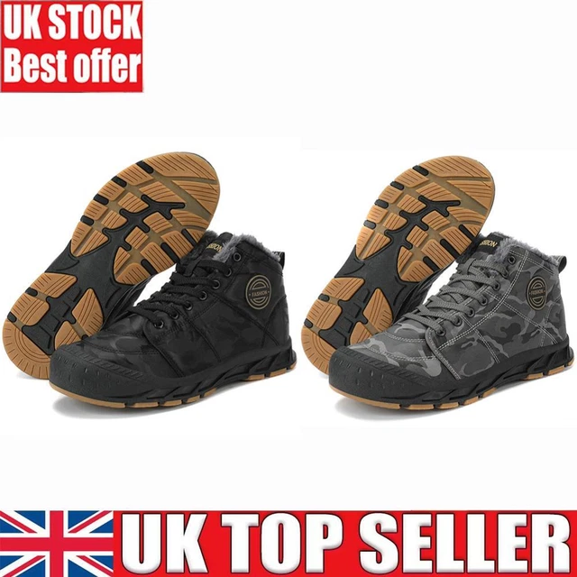 MENS HIKING BOOTS Comfortable Warm Mountain Climbing Shoes Breathable