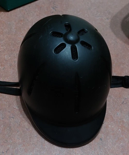 Reiterhelm Reitkappe Reithelm Krämer  K-2A, Gr. S (48-52cm), schwarz, Kinder 9