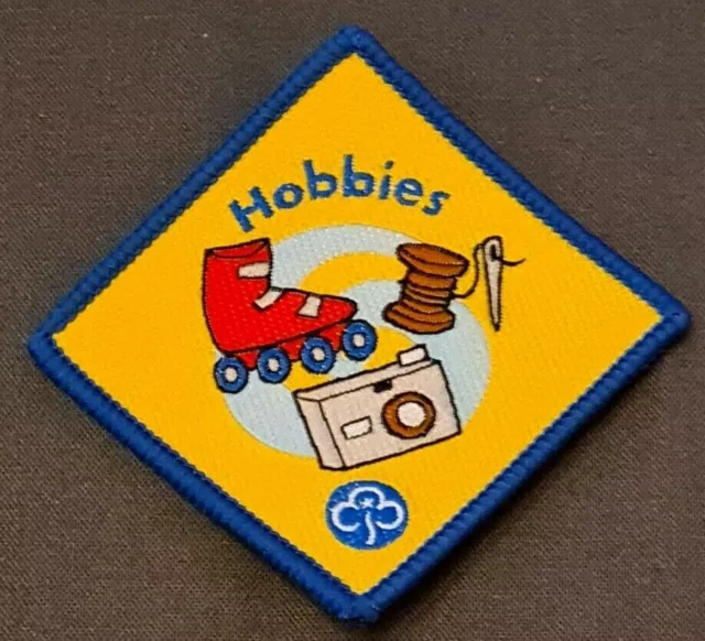 Bid53 Girl Guides Ranger Rainbows Brownies Hobbies Interest Badge New Obsolete