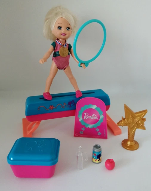 Tenue De Gymnastique Vintage Pour Poupée Barbie - Occasion, Années 90 Probablement