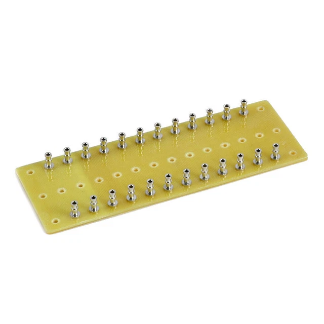 1pc 24 Lug Fiberglass Turret Tag Terminal Board Point to Point for Tube Amp 3