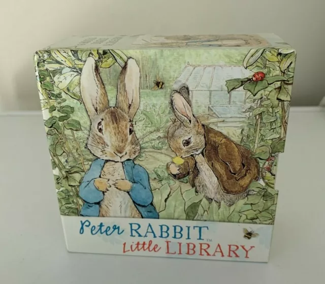 PETER RABBIT Little Library set 6 baby board books Peter Rabbit Jemima Puddle 2