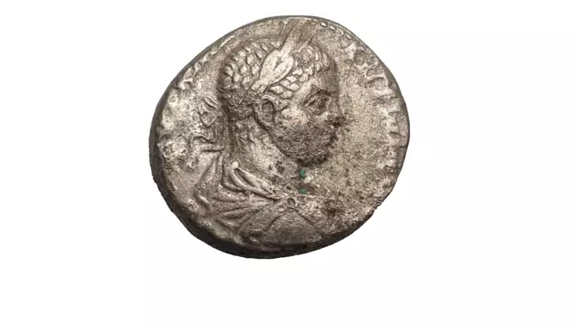 Empire romain : Elagabal Tétradrachme .Syro-phénicien .218 ap J.-C.