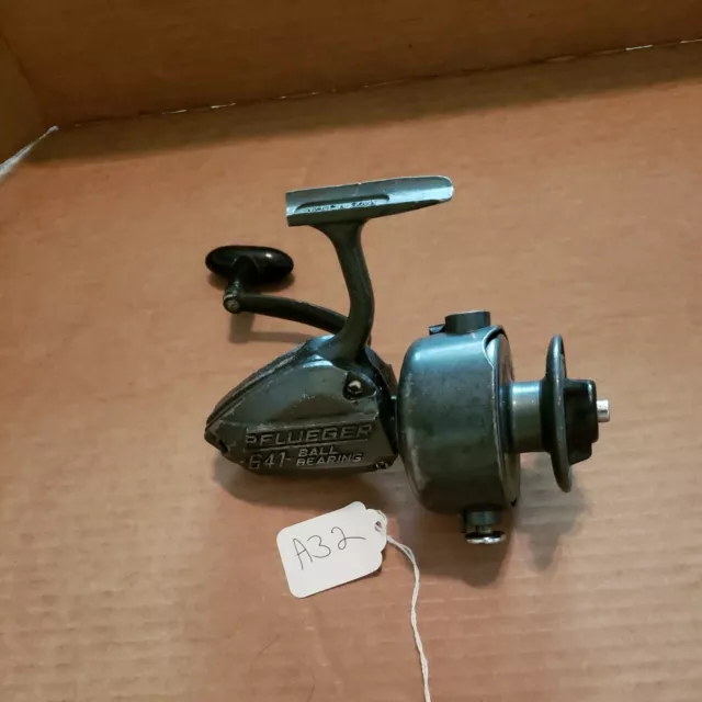 Lot of 2- Vintage Garcia Mitchell 300 & 301C Spinning Reels with Mepps  lures.