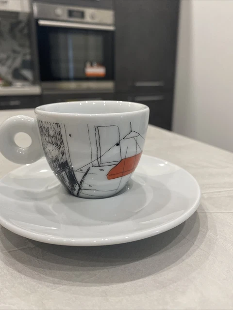 Illy Espresso Dream Shizuka Yokomizo Tazzina Caffè 2003 - Nuova Con Piattino