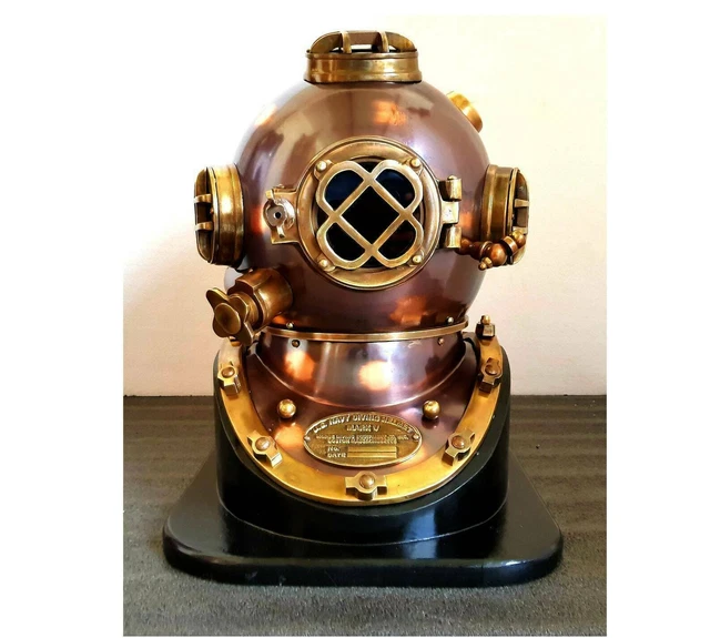 CASQUE DE PLONGÉE sous-marine Mark V de l'US Navy Casque de plongée CASQUE DE PLONGÉE sous-marine Mark V de l'US Navy Casque de plongée