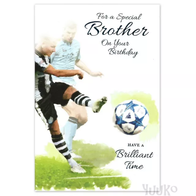 Brother Birthday Card for Him Men Boy Male - Have a Brilliant Time