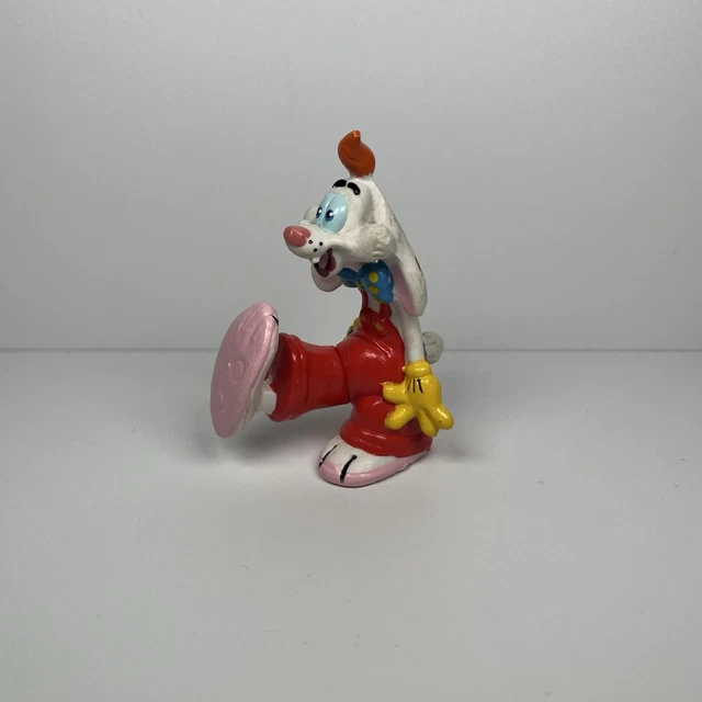 VINTAGE WHO FRAMED Roger Rabbit PVC 3” Figure 1987 Disney Amblin £12.99 ...