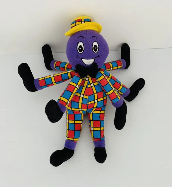 The Wiggles Henry The Octopus Plush 2010 Soft Toy 21cm ABC Kids