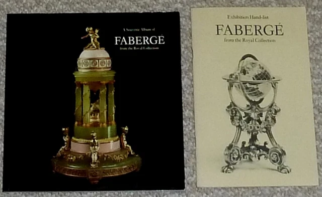 Faberge from the RoyalCollection,1985,Souvenir Album&ExhibitionHand-List,Lot of2