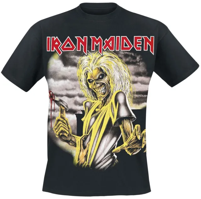 Iron Maiden Killers Männer T-Shirt schwarz  Männer Band-Merch, Bands