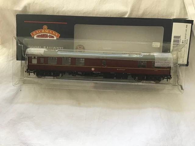 Hornby Voiture Restaurant Mk4 BR Époque 8 – Modèle 1/76, Échelle 00, Détail Soigné, Réplique Ferroviaire