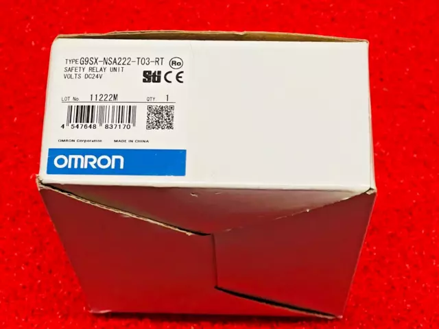 Omron G9SX-NSA222-T03-RT Safety Relay Unit G9SXNSA222T03RT