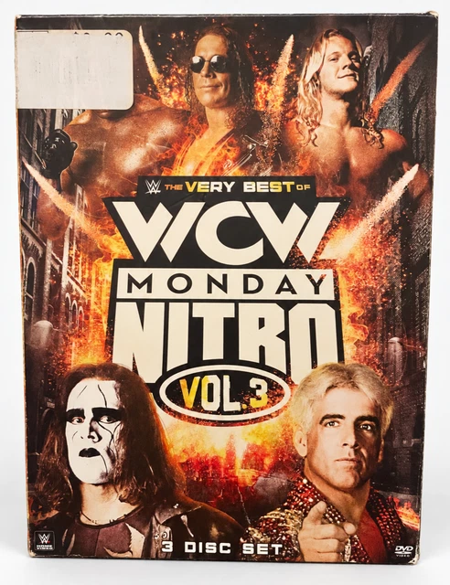 WCW 3 DISC dvd (Best of Nitro and Rise & Fall of WCW) dvd EUR 32