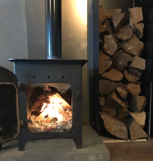 Woodburning Stove Shed Wood Burning Stove Log Burner Fireplace Multi fuel Heat