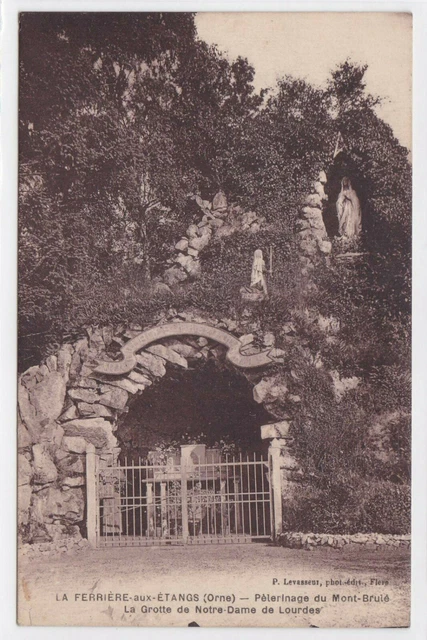 Carte Postale Ancienne Cpa La Ferriere-Aux-Etangs Pelerinage Du Mont-Brule Orne