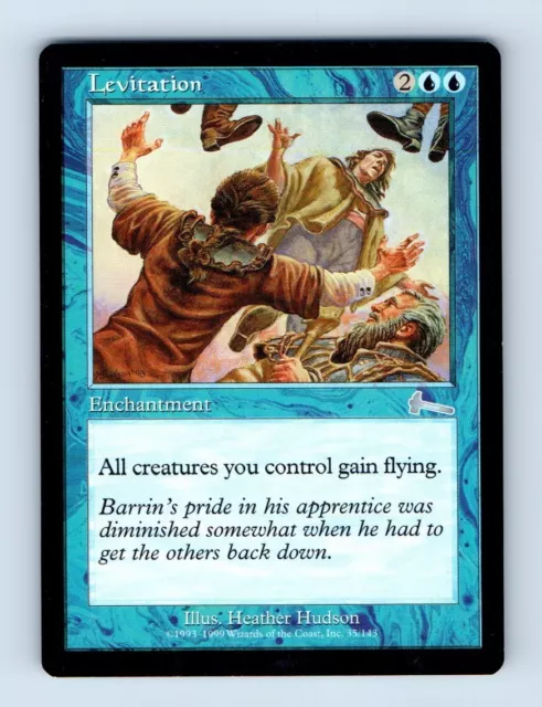 1999 Urza's Legacy Levitation MTG / Magic the Gathering Expansion/Uncommon #35