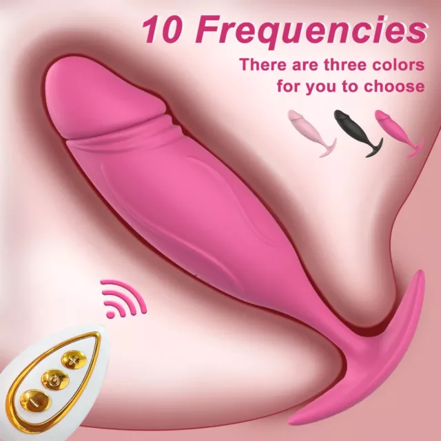 Fernbedienung-Dildo-Vibrator-Klitoris-Stimulator-Massage-Prostata-Sexspielzeug