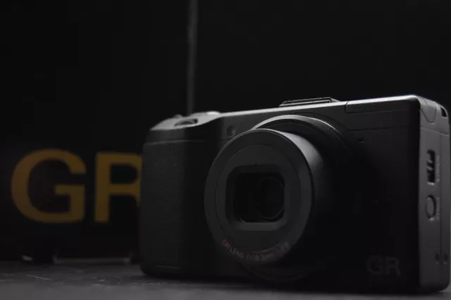 READ!! RICOH GR 16.2MP Digital Compact Camera Black JAPAN 【NEAR MINT SC8598】 867