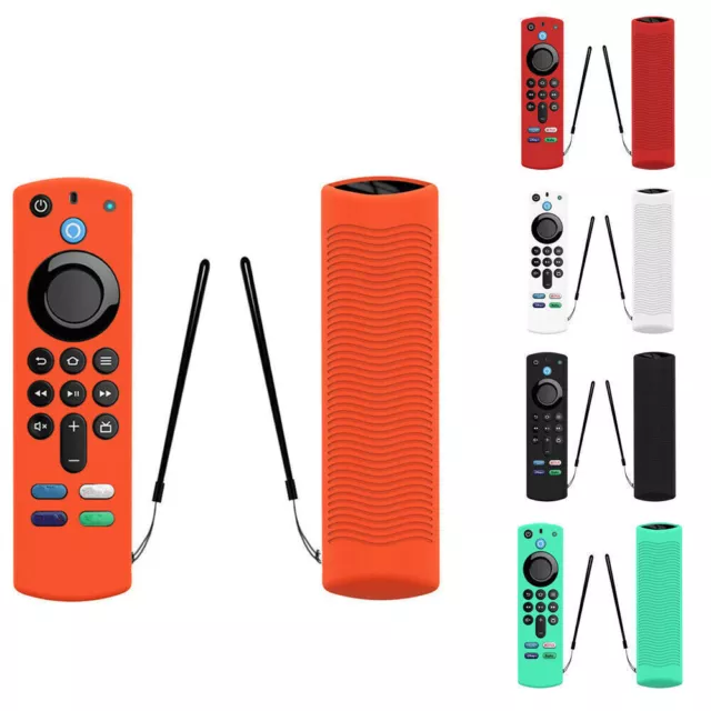 Multi-Colors Silicone Remote Controller Case Protective Cover For Amazon Fire TV 3