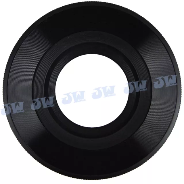 JJC Black Auto Open Lens Cap for Olympus M.ZUIKO DIGITAL ED 14-42mm as LC-37C