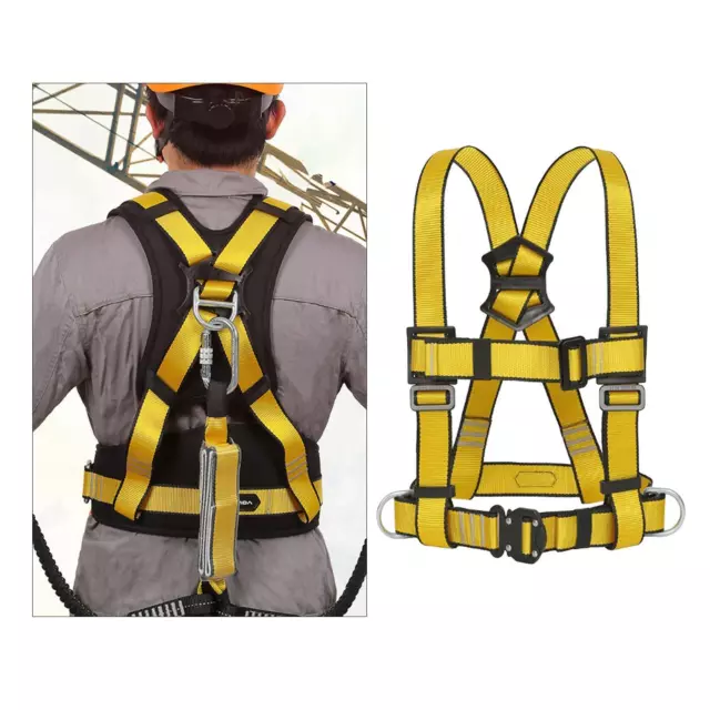 Professional Rock Climbing Harness Chest Anti Fall Removable Gear Fall