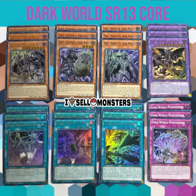 Yu-gi-oh TCG Lafaiete Unchained X Dark World 