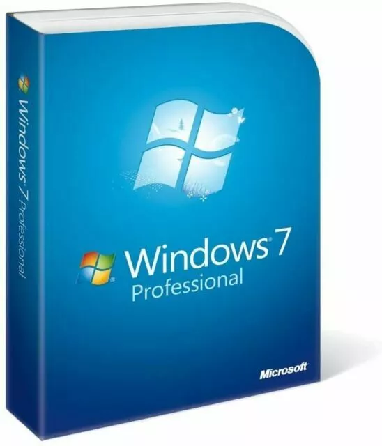 NEW Retail Windows 7 Professional x64 64Bit Full Version SP1 DVD, w Product Key