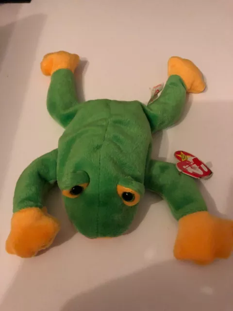 Ty Beanie Baby: Smoochy der Frosch