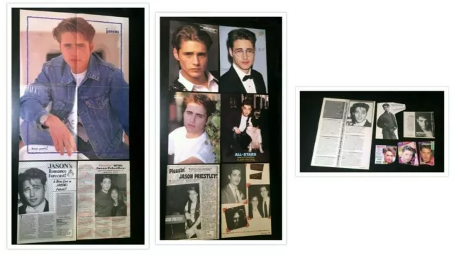 Jason Priestley MAGAZINE CLIPPINGS Pin-Up Articles Beverly Hills 90210