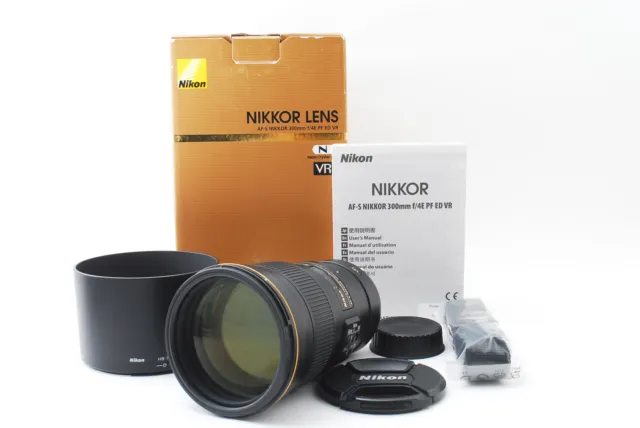 Nikon AF-S NIKKOR 300mm f/4E PF ED VR From Japan [Exc+++] #1934313