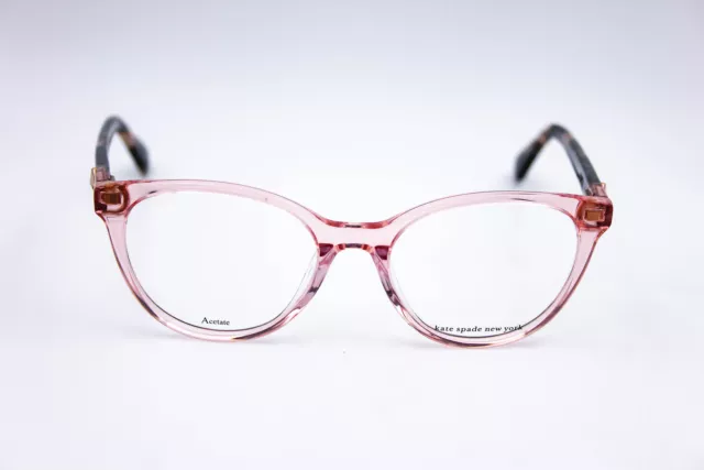 Monturas de gafas Kate Spade Gela 35J rosa para ojos de gato 50-17-140