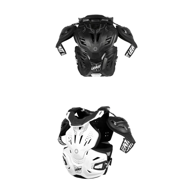 MX corazza pettorale Leatt con protezione collo gilet fusion 3.0 protezione motocross enduro