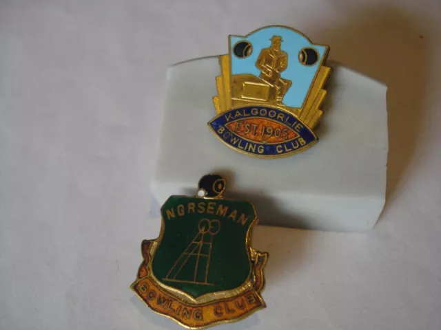 Western Australian Bowling Clubs Badges